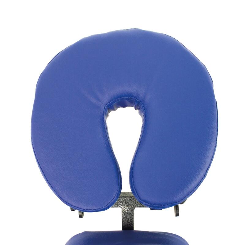 Cadeira de massagem Dobrável Ajustável Até 250 kg Com saco de transporte Azul