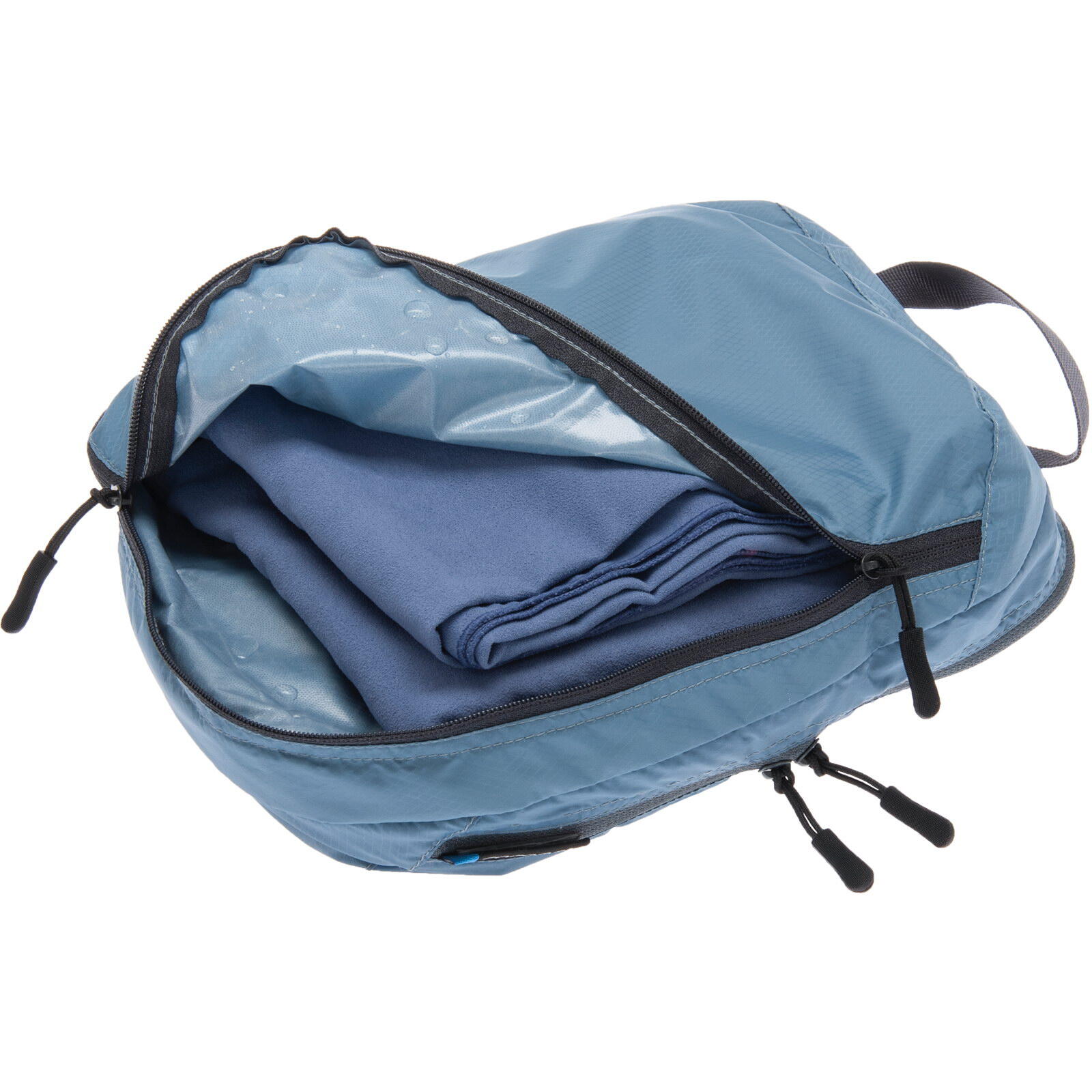 Organizer podróżny Cocoon Two-in-One Separated Packing Cube Light M - ash blue 3/7