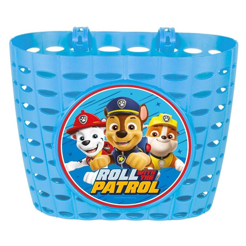 CESTA PARA BICICLETA DE LA PAW PATROL CHICOS