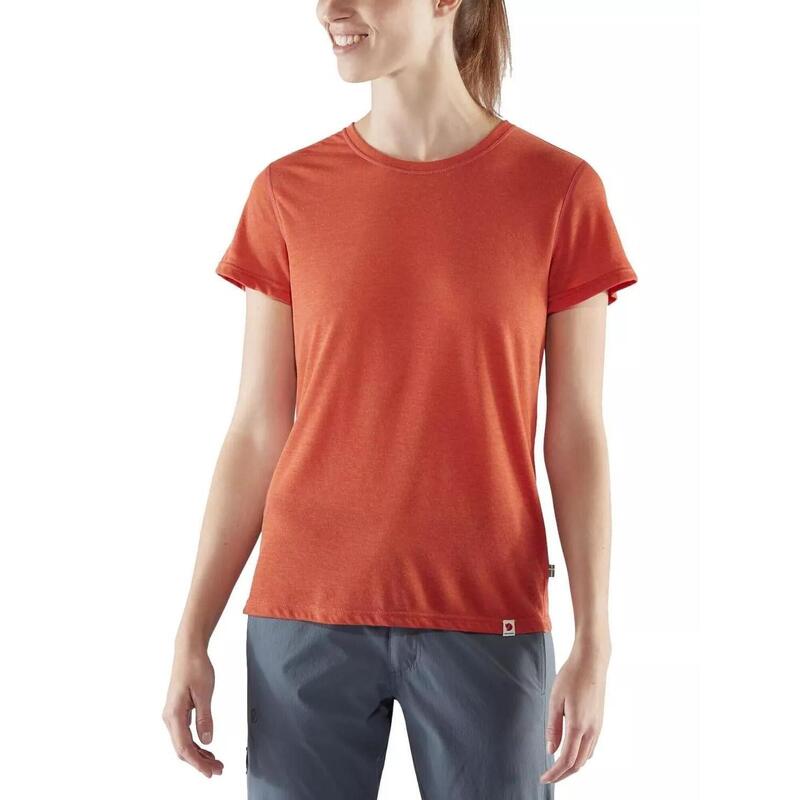 Koszulka sportowa z krótkim rękawem High Coast Lite T-shirt W - pomarańczowa