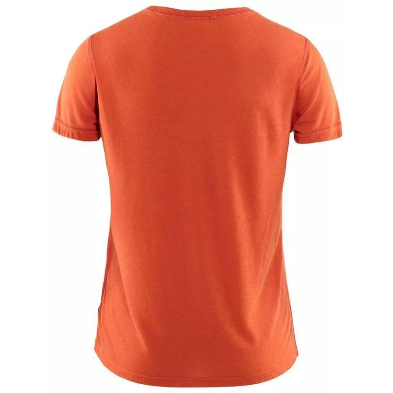 Koszulka sportowa z krótkim rękawem High Coast Lite T-shirt W - pomarańczowa