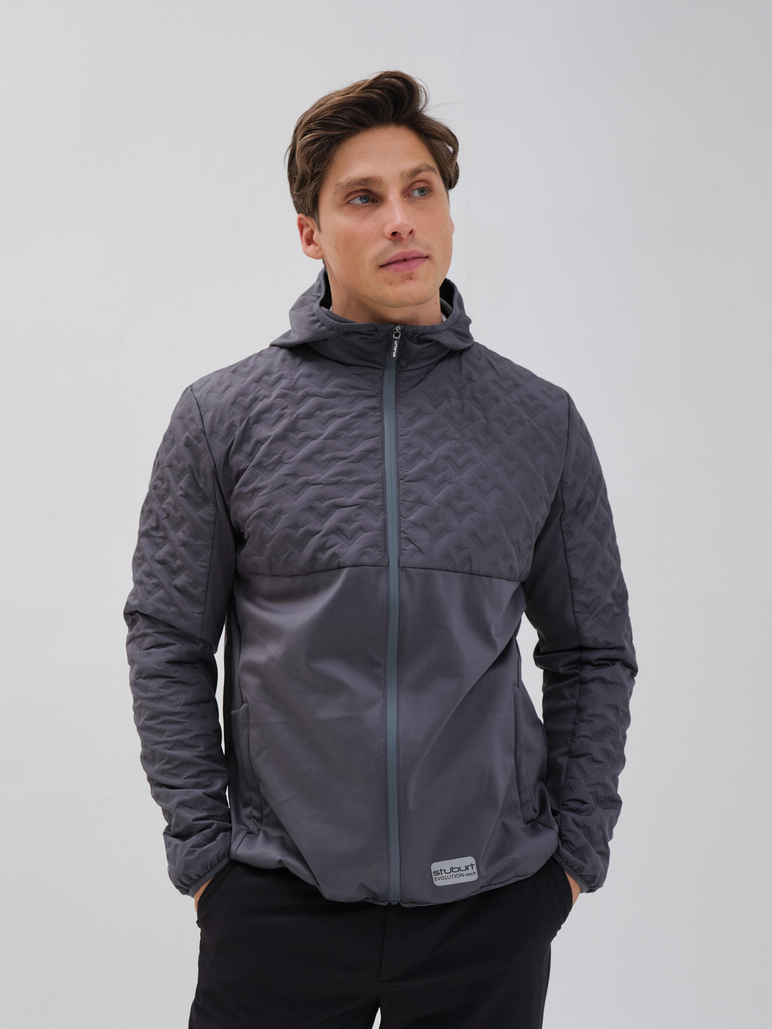 Evolution-Tech Hooded Padded Thermal Windproof Jacket 2/5