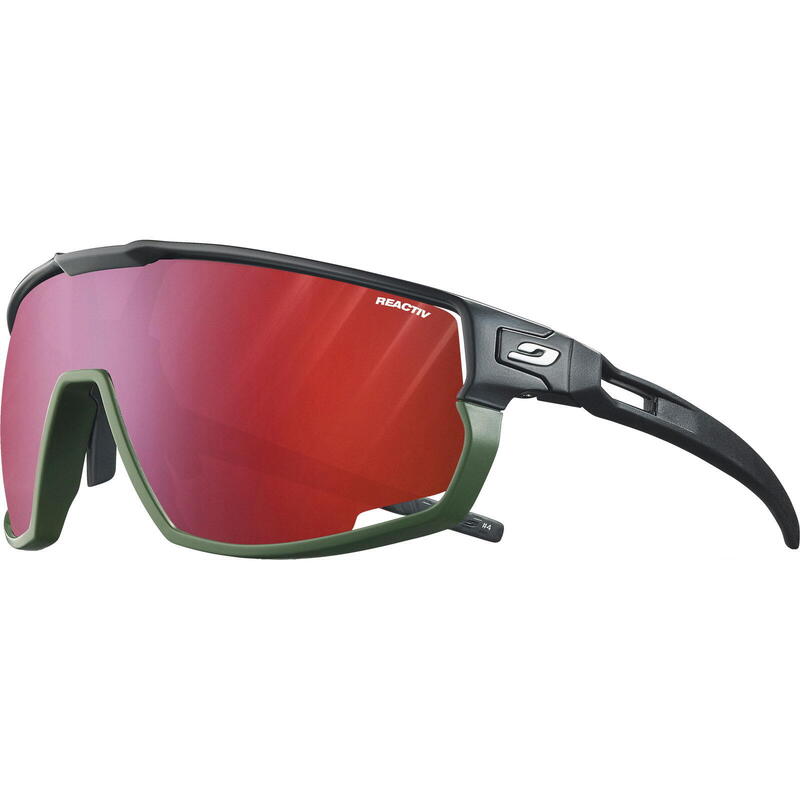 Sonnenbrille Rush Reactiv 0-3 schwarz-army