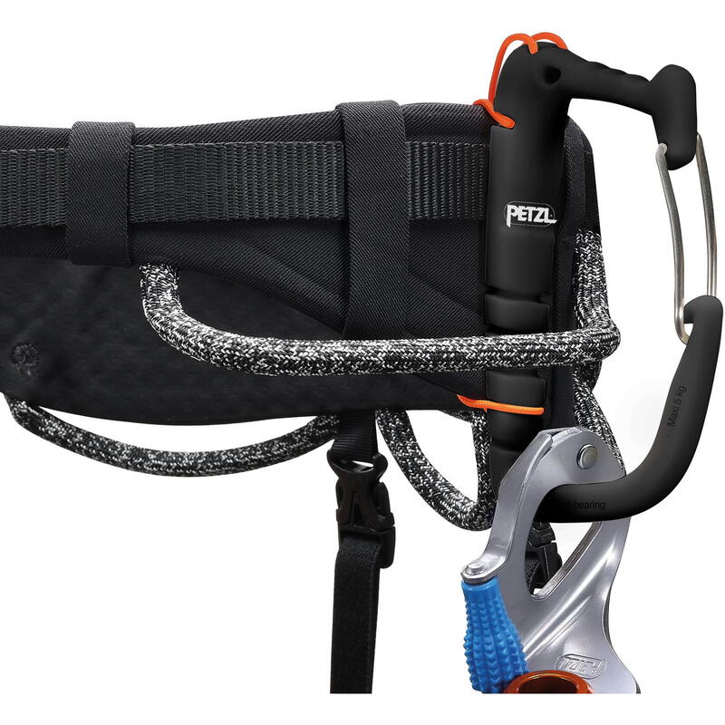 Alpin-Klettergurt Aquila black