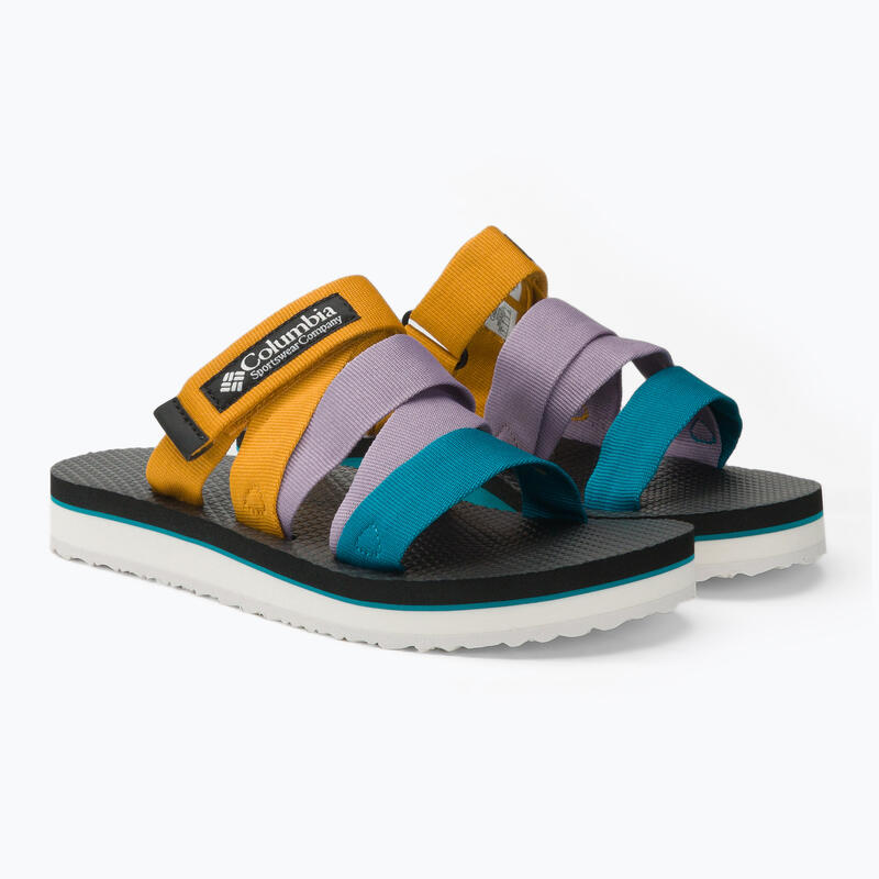 Șlapi surf femei Alava Slide multicolor