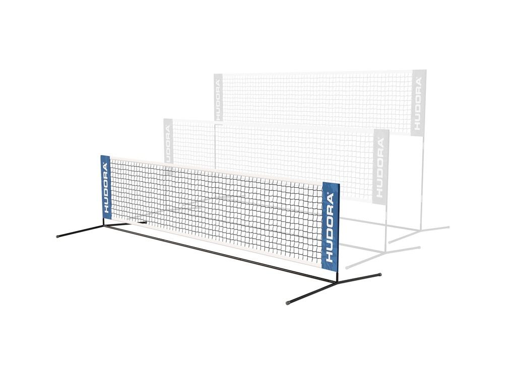 HUDORA Multifunkční síť na badminton, volejbal, nohejbal a tenis s nastavitelnou výškou