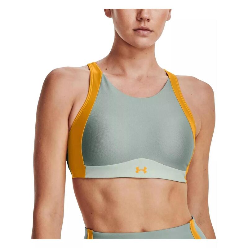 Ua Infinity Mid Bra Sg női sportmelltartó - zöld