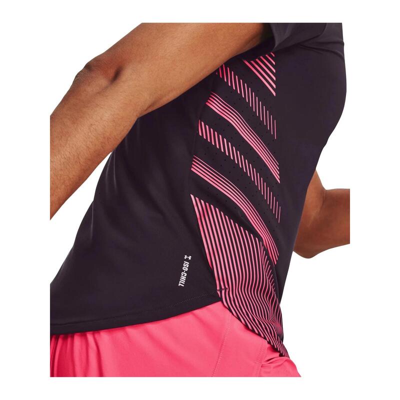 Under Armour Iso-Chill Laser II hardloop-T-shirt voor dames