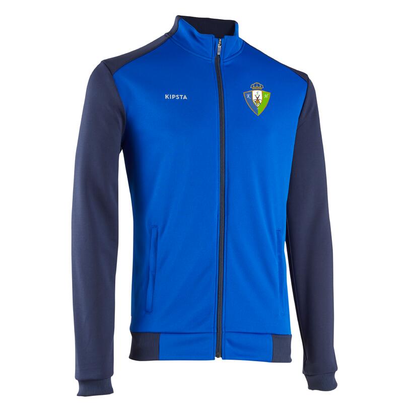 Sporting Hasselt Veste de football d'Adult ESSENTIAL marine et bleu