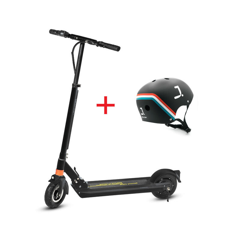 Patinete Eléctrico Adulto Joyor F3 Negro + Casco