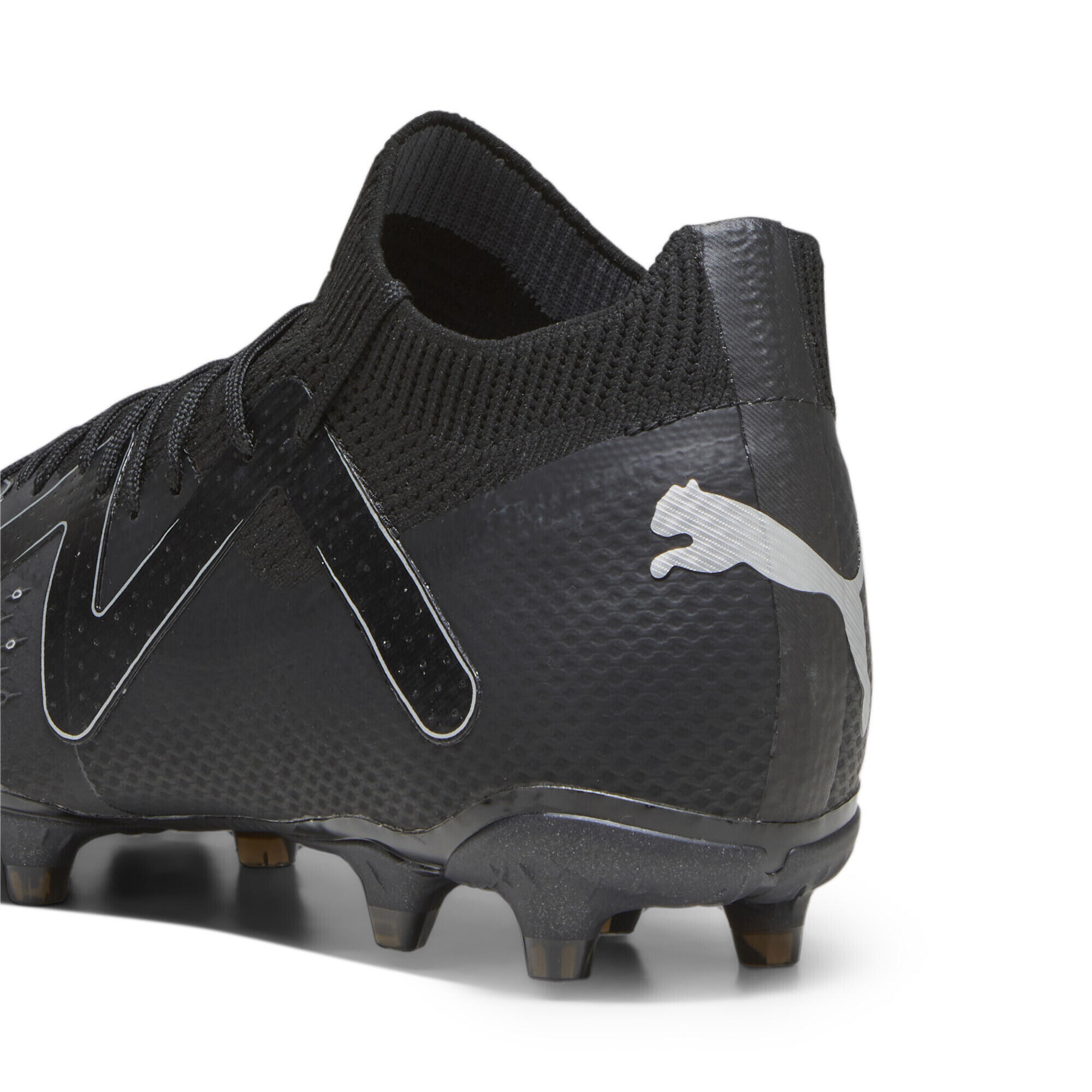 Chaussures de football FUTURE PRO FG/AG PUMA Black Silver Metallic 4/7
