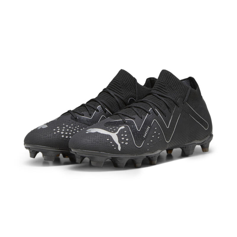 Botas de fútbol FUTURE PRO FG/AG Hombre PUMA Black Silver Metallic