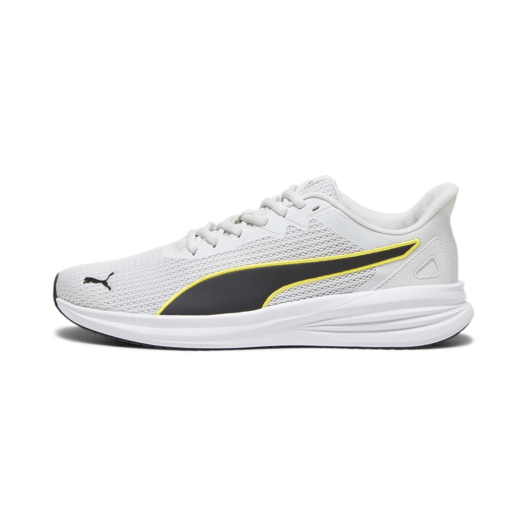 Zapatillas de running Transport Modern PUMA Feather Gray Yellow Blaze Black 5/7