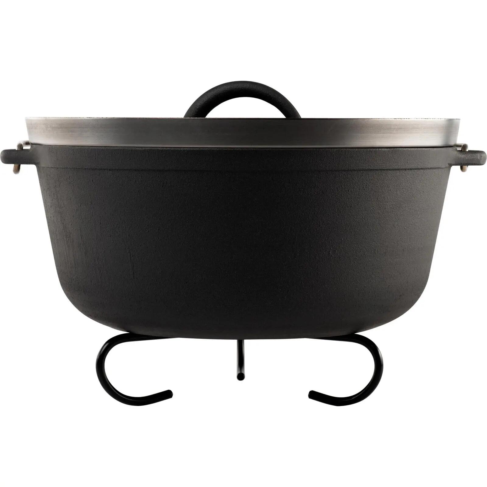Cocotte en fonte émaillée GSI Guidecast 6,6 L robuste 3/6