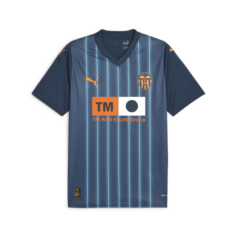 Valencia C.F. 23/24 uitshirt voor heren PUMA Marine Blue Ultra Orange