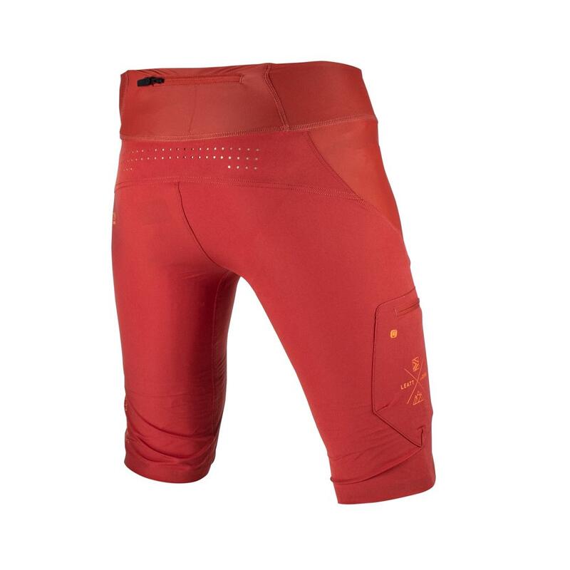 Pantaloncini Ciclismo Donna MTB 2.0 All Mountain Rosso