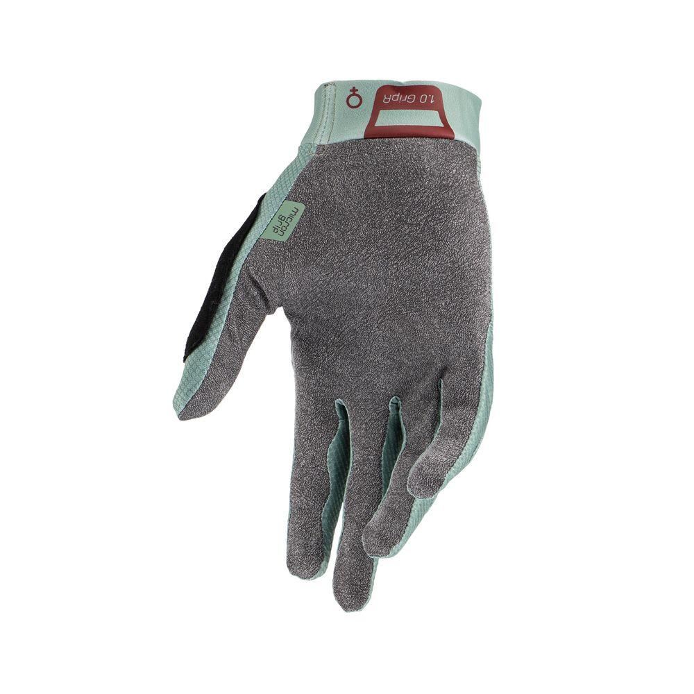 Gants de cyclisme femme VTT 1.0 GRIPR vert 4/7