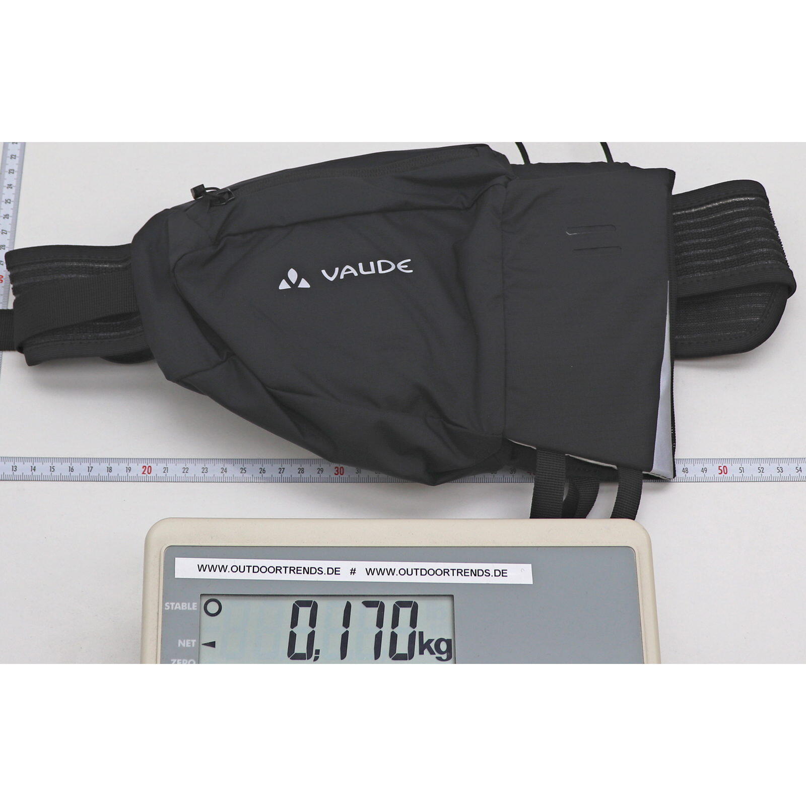 Sacoche banane en polyester recyclées VAUDE Attendant 7/7