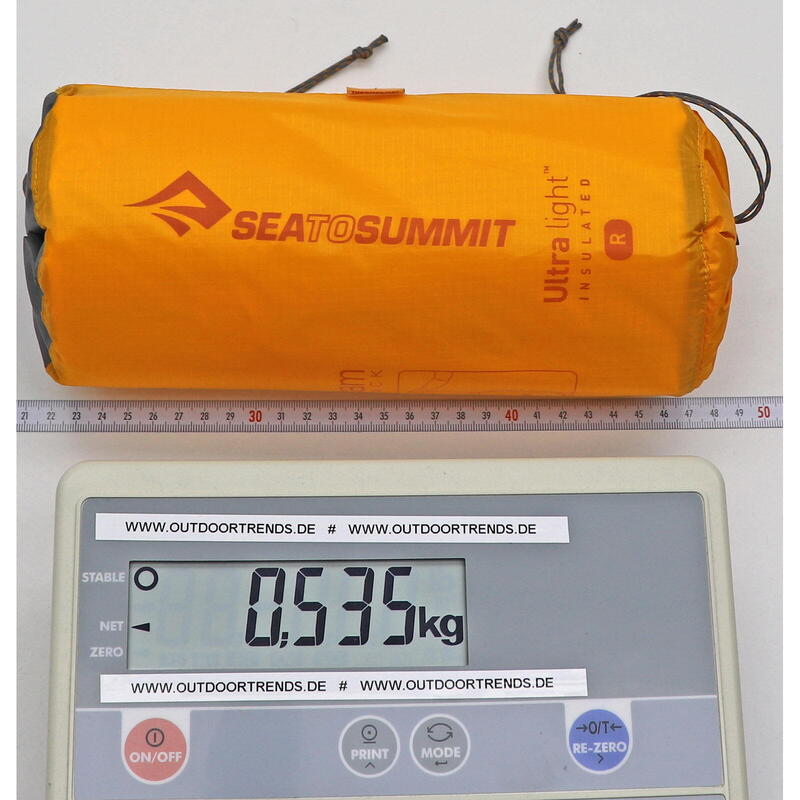 Schlafmatte Ultralight Insulated Mat orange L