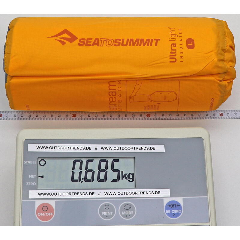 Schlafmatte Ultralight Insulated Mat orange XS