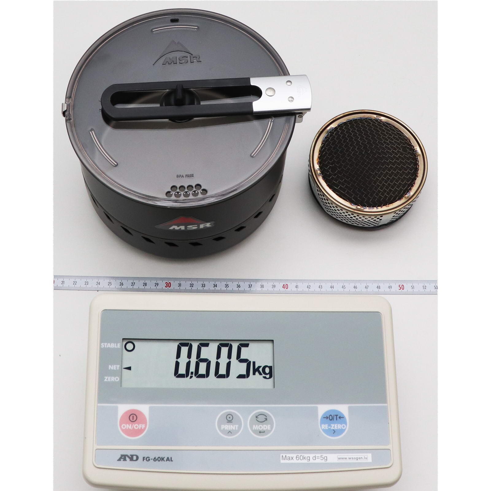 Réchaud MSR Reactor 2,5 L inox coupe‑vent haute efficacité compact autonome 4/4