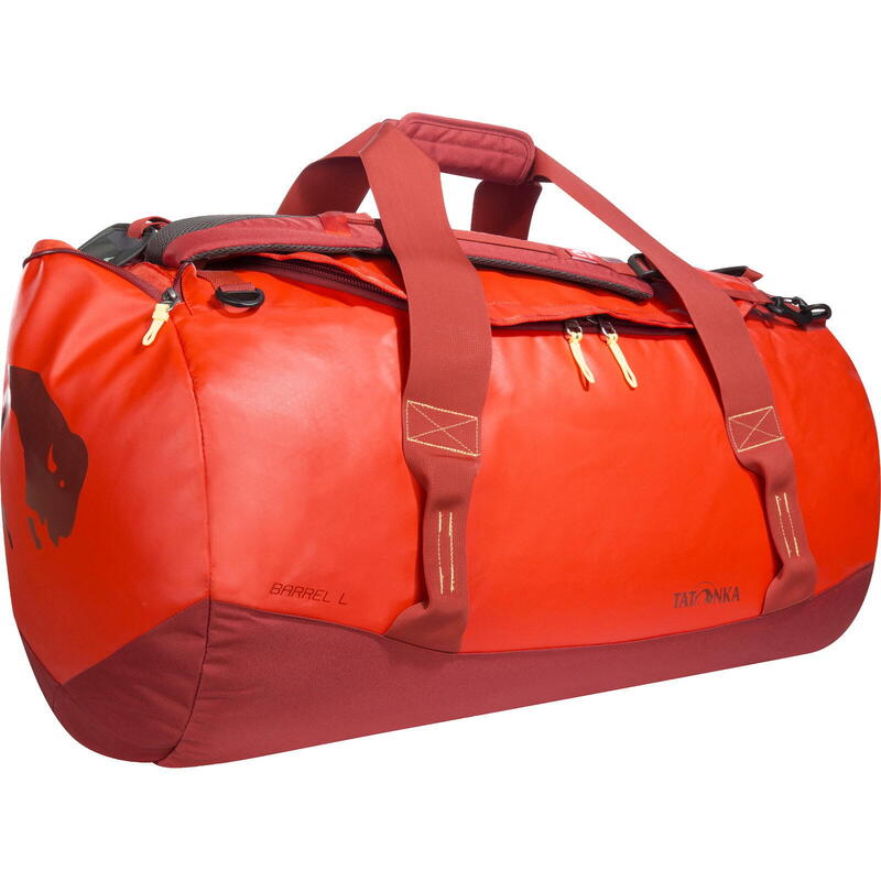 Reisetasche Barrel L red orange