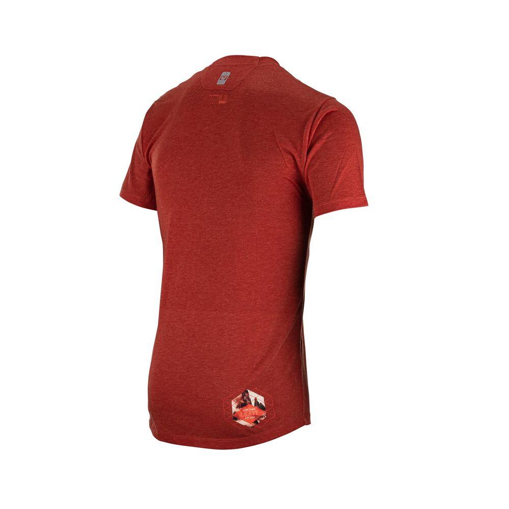 Camiseta de ciclismo para hombre MTB 2.0 All Mountain Rojo 3/8