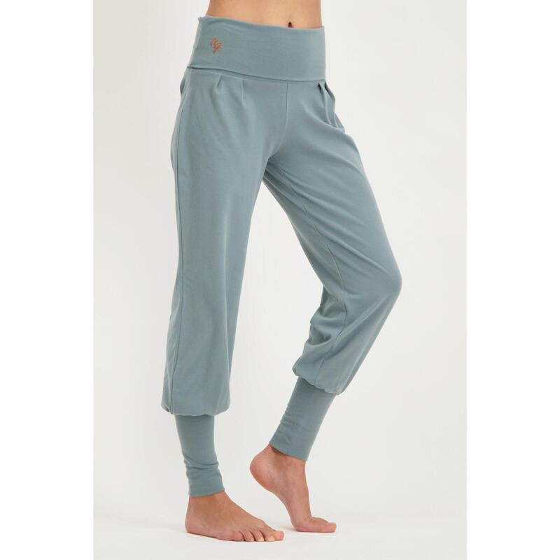 Pantalon de yoga Devi - Pantalon Aladdin ample confortable  - Jade