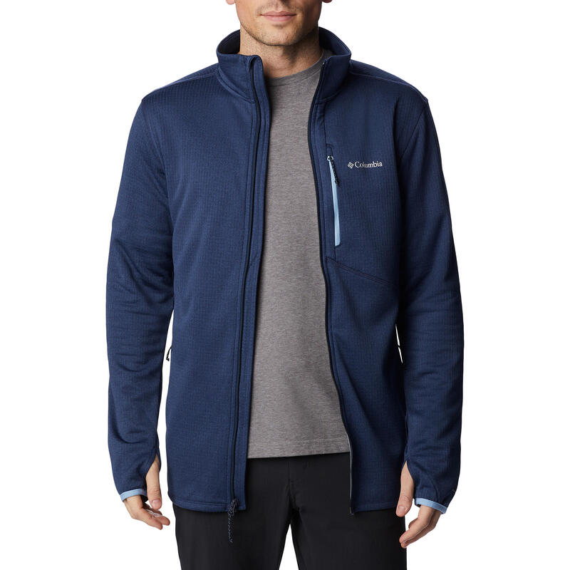 Sudadera de trekking masculino Columbia Park View Fleece FZ