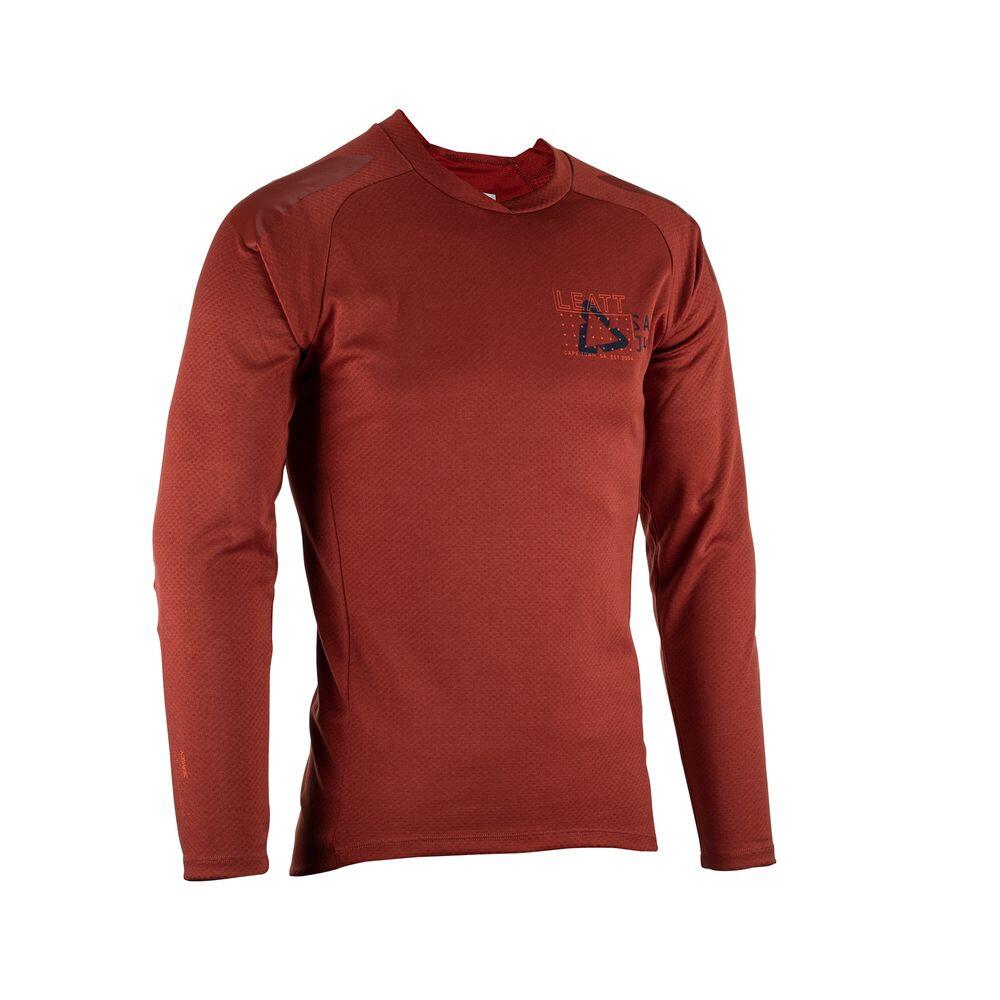 Leatt AllMtn 5.0 Camisola MTB Manga Comprida Vermelho 5/6