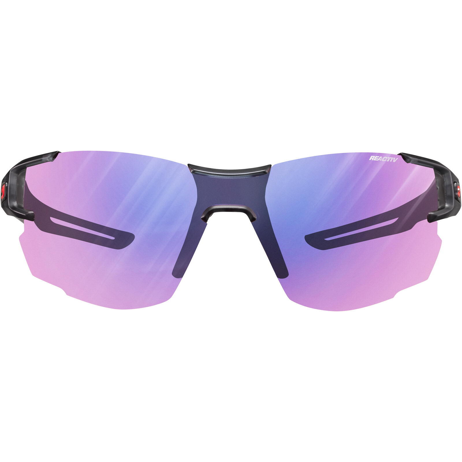 Lunettes sport Julbo Aerolite BlancBleu photochromes Zebra 7/7