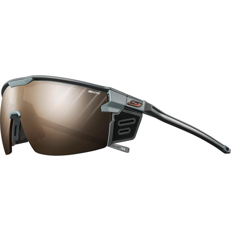 Bergbrille Ultimate Cover Reactiv 2-4 dunkelgrau-grau