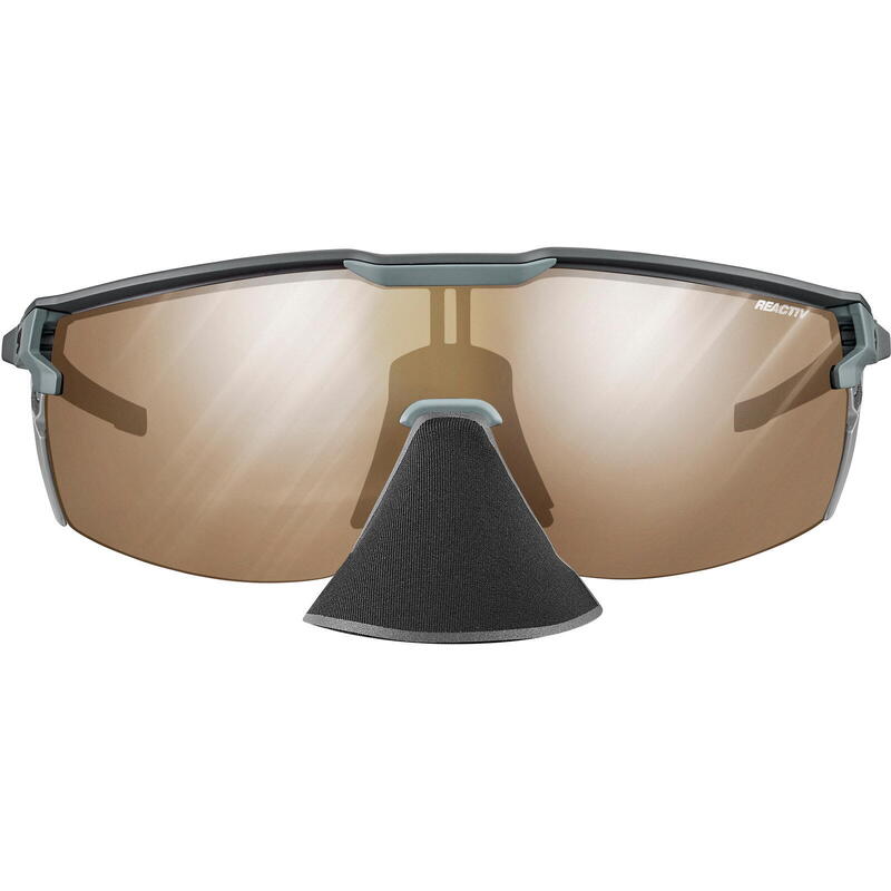 Bergbrille Ultimate Cover Reactiv 2-4 dunkelgrau-grau