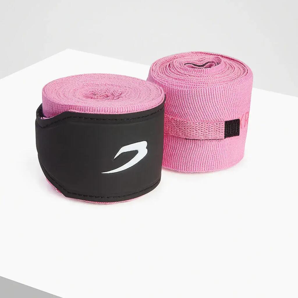 4.5m BOXRAW Hand Wraps - Pink