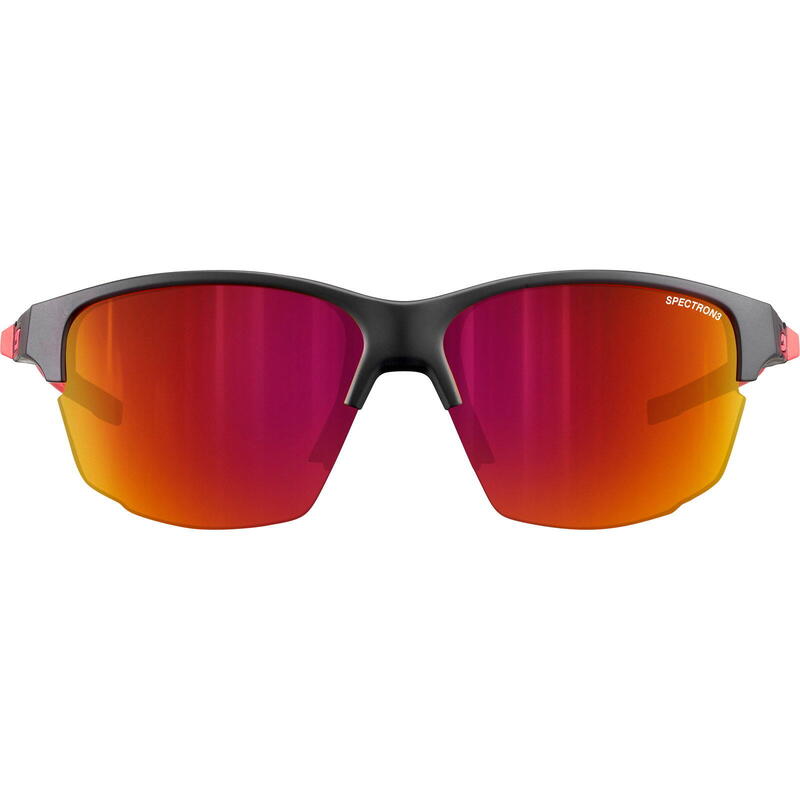 Sonnenbrille Split Spectron 3 matt schwarz-rot