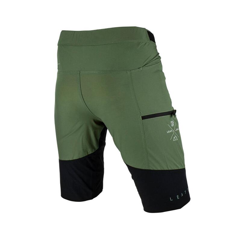 Pantaloncini Ciclismo Uomo MTB 2.0 Trail Verde