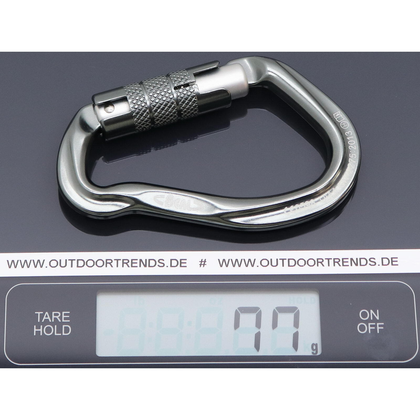 Safety Carabiner BE Link 3-Matic Grey 5/5