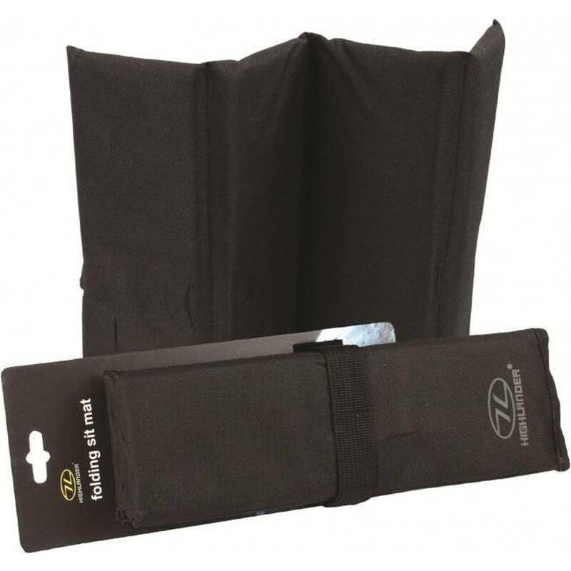 Highlander Mat de Siège Pliable - Noir