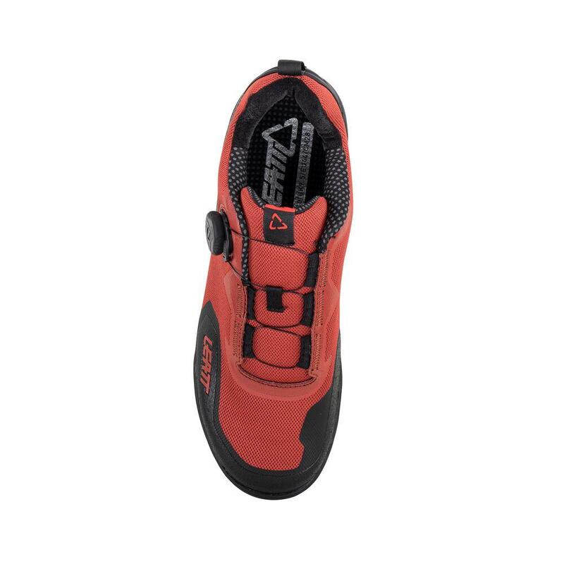 Scarpe Ciclismo Uomo MTB 6.0 Clip Rosso