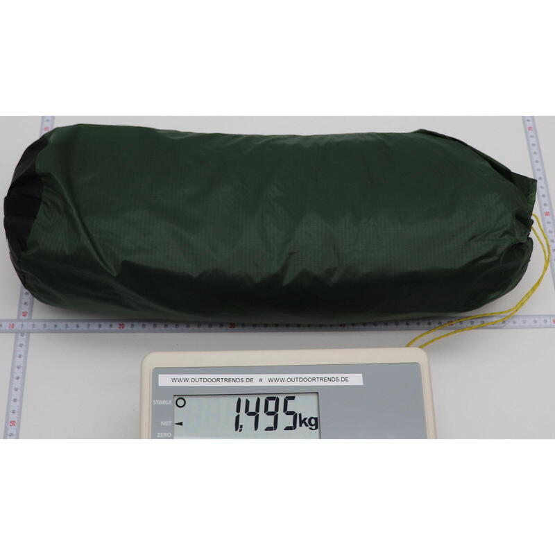 Trekkerstent Exogen 1 persoons Geodät camping fiets bivak tent 1.48 kg