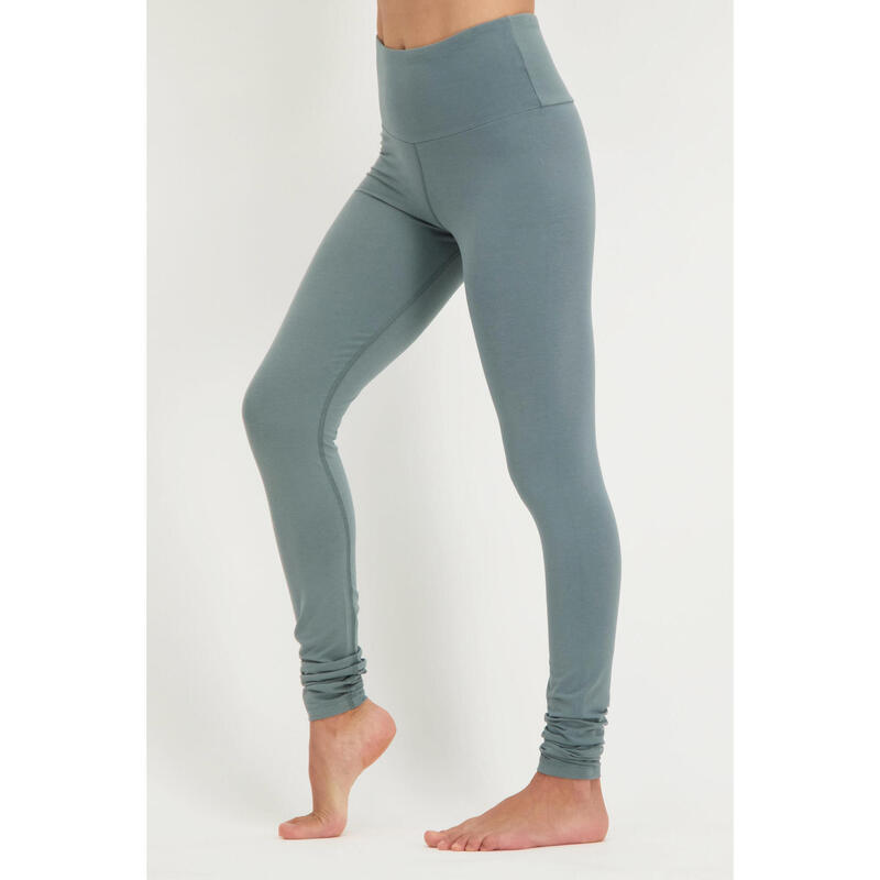Legging de yoga Satya - Legging tendance taille haute dry fit  - Jade
