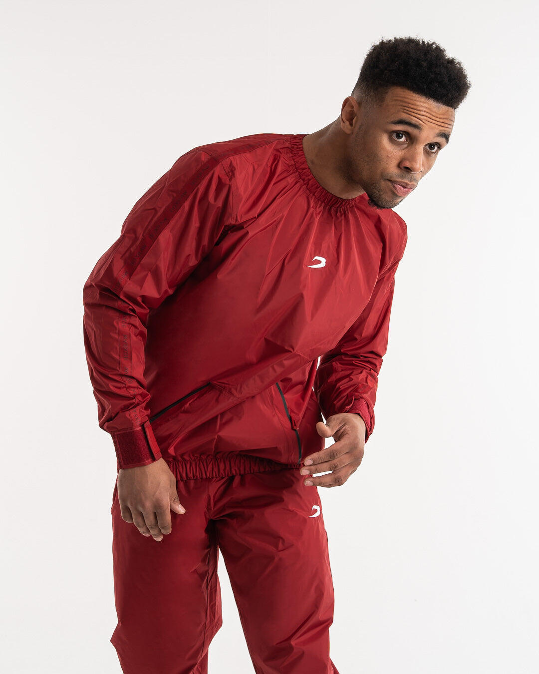 Hagler Sauna Suit 2.0 - Red 2/7