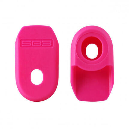 Paar lange SB3 Crank Guards Rood