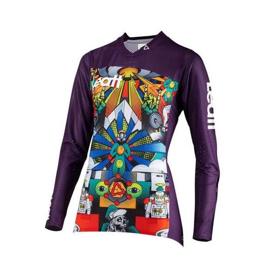 Maglia Ciclismo Donna MTB 4.0 Gravity Multicolor