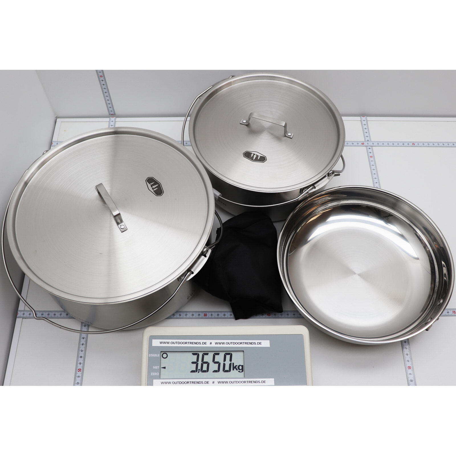 Kochset Glacier Stainless Troop Cookset 7/7