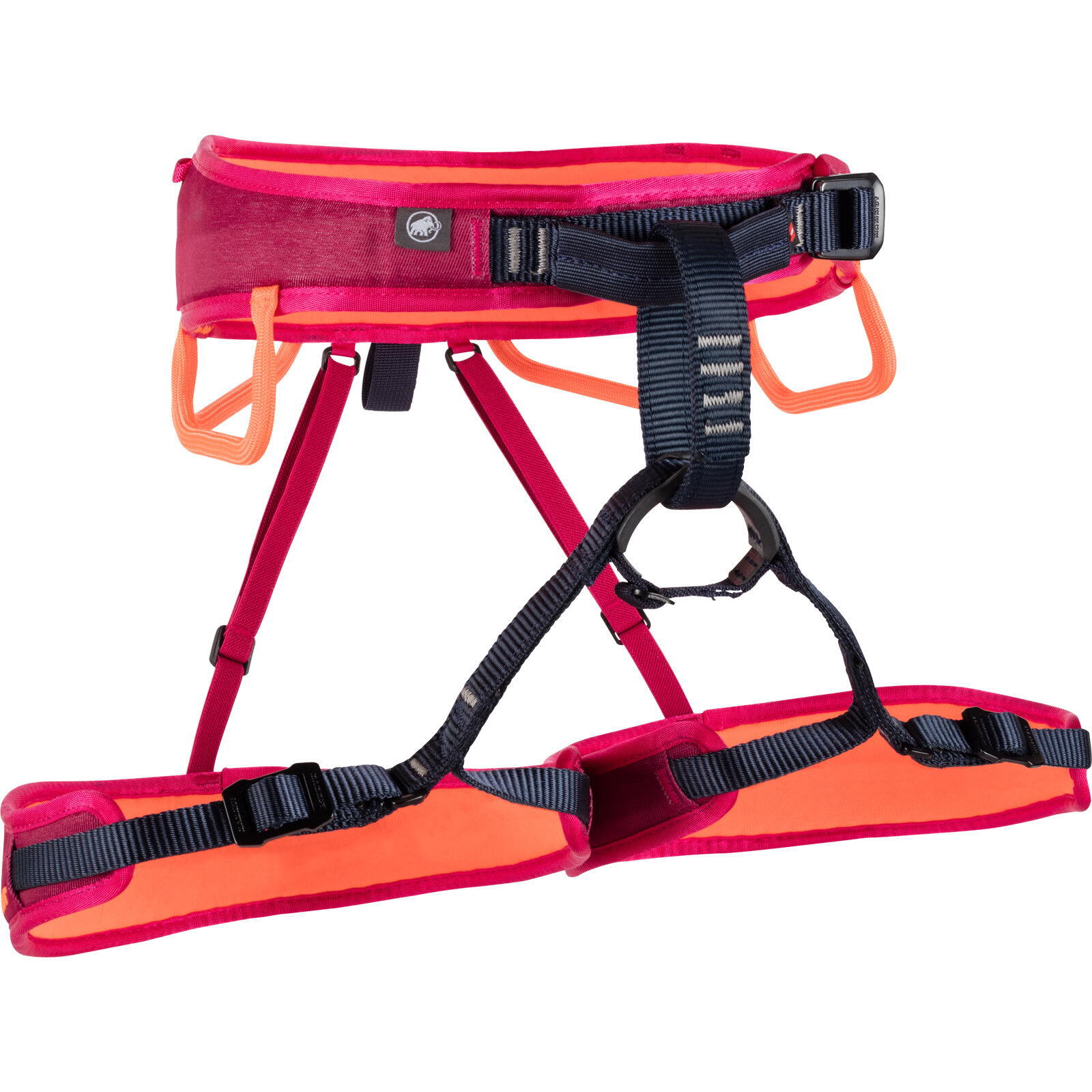 Mammut Ophir Fast Adjust Harnais escalade femme Sundown Orange réglable 1/3