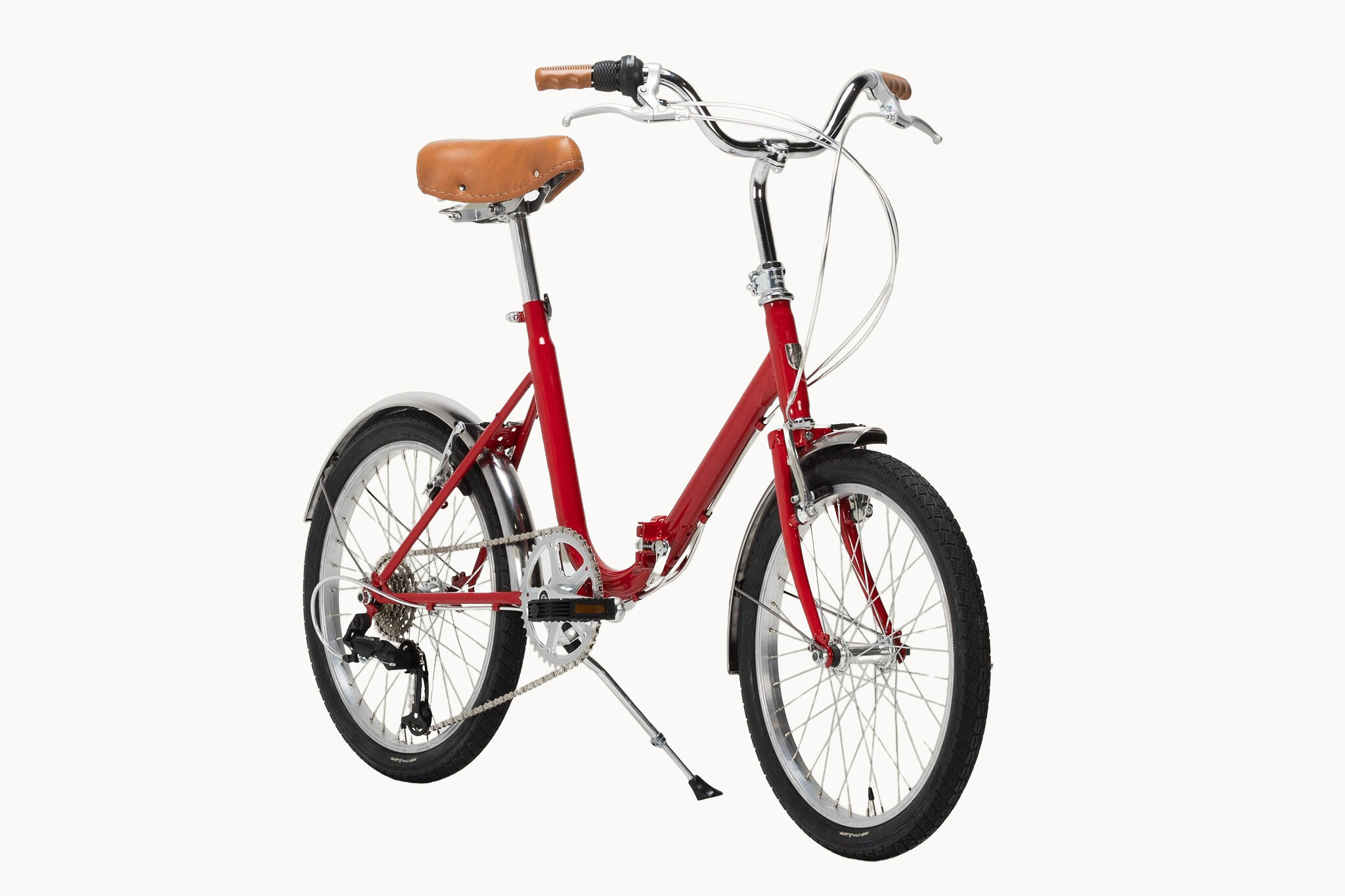 Bicicleta dobrável Capri VITA Dark Apple Red 7V 2/5