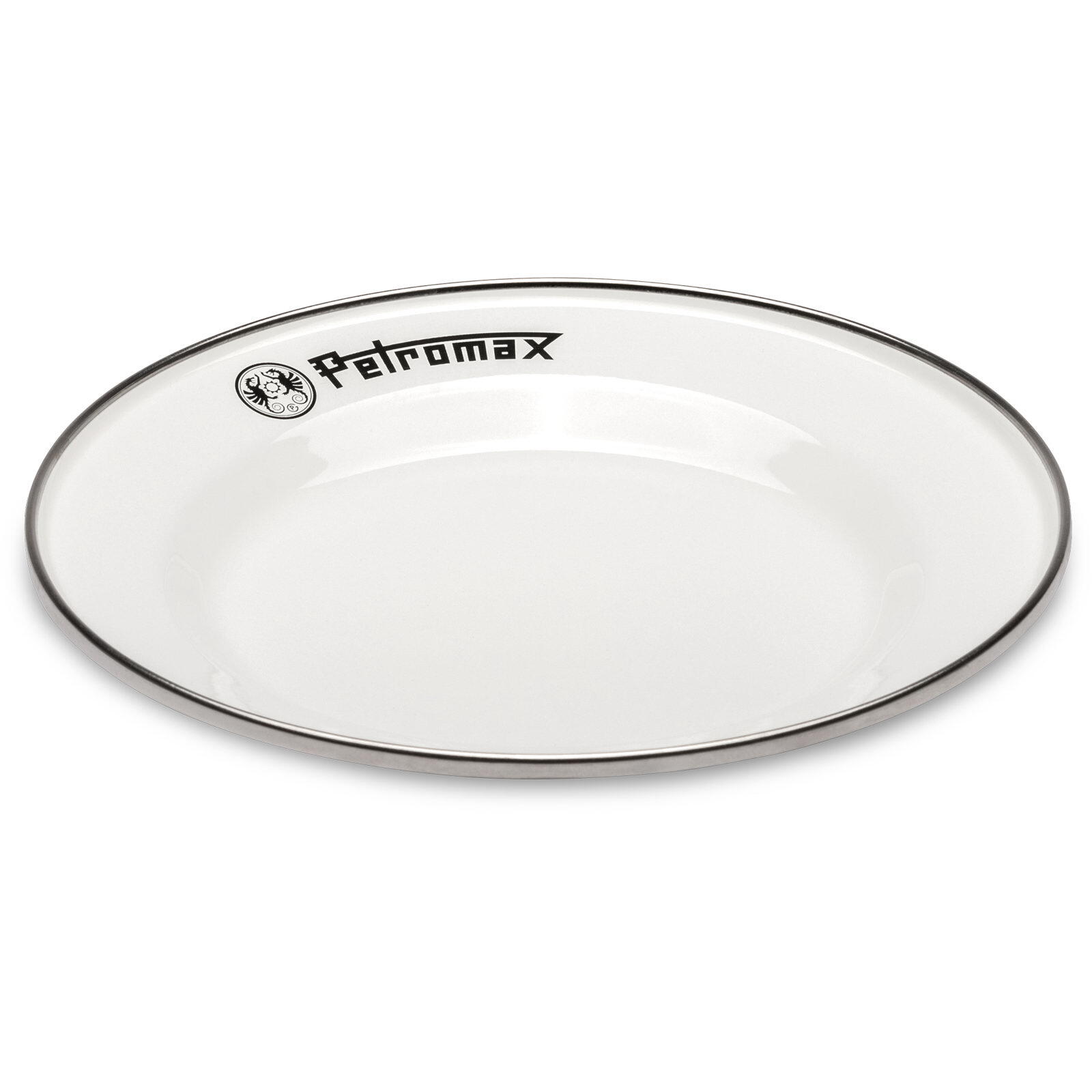 Emaille Teller PX Plate 18 weiß 2/3