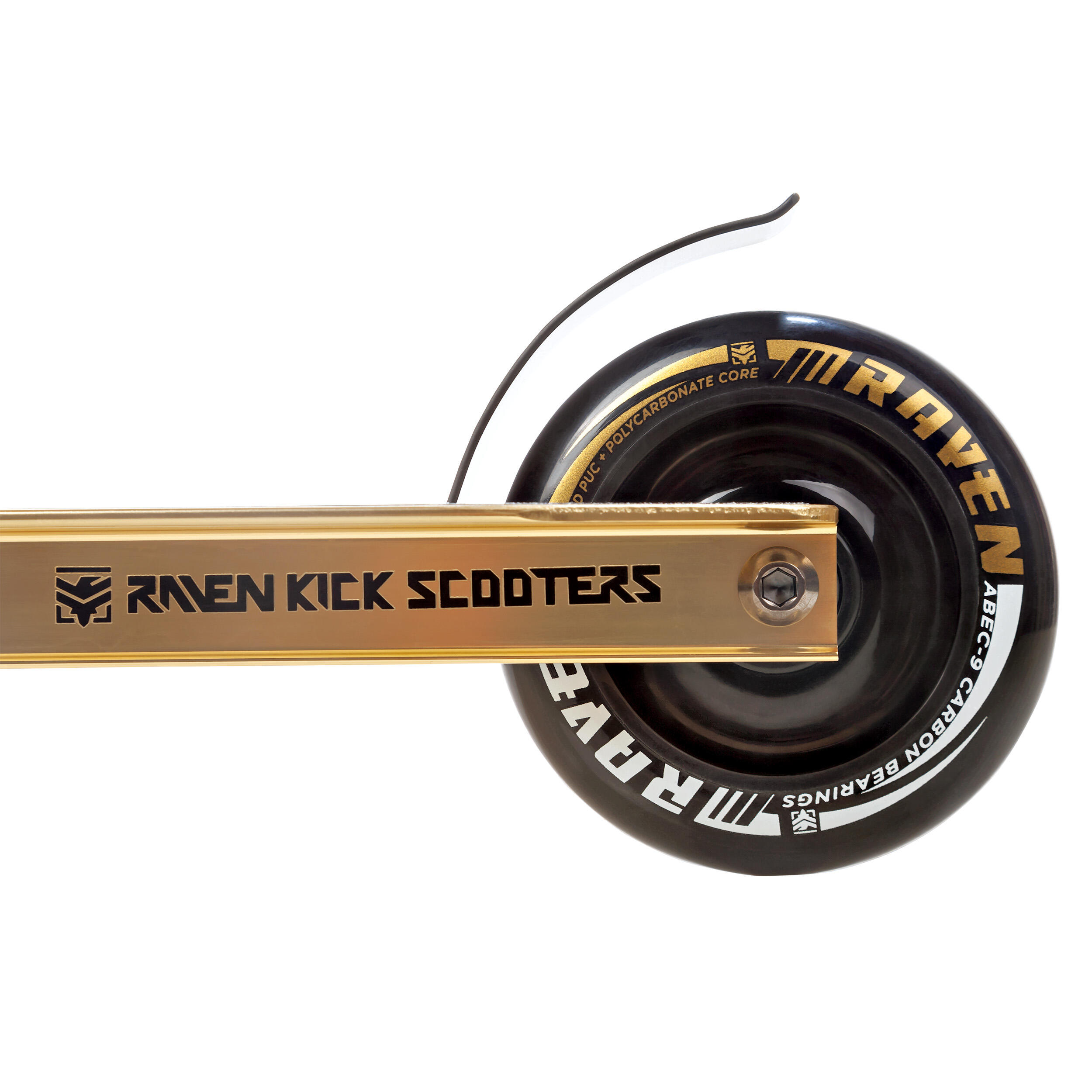 Trotinete Raven Evolution Rookie Gold 100mm 4/7