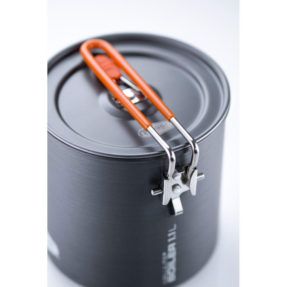 GSI Halulite Boiler 1,1 L aluminio anodizado ultraligero 244 g asa de silicona 2/4